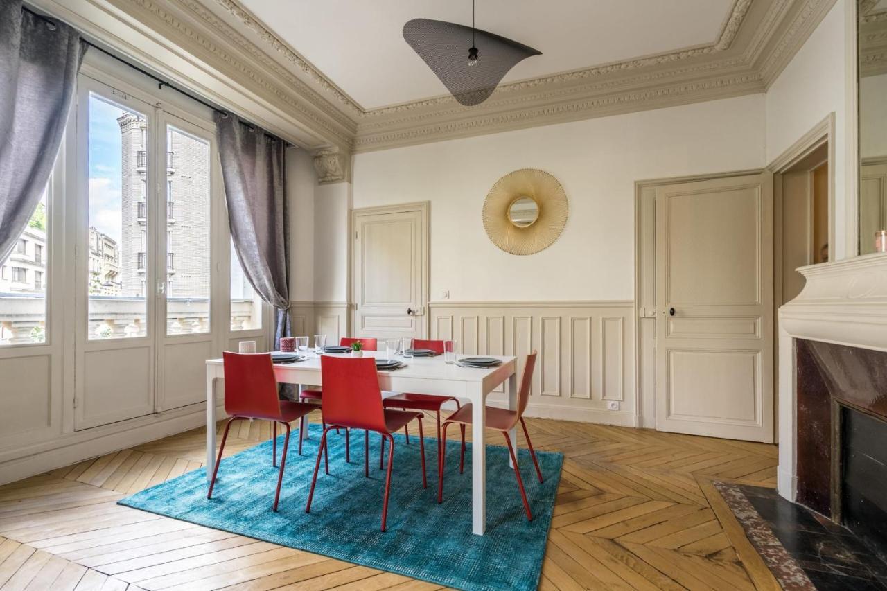 Charming Apartment Near Trocadero Paris Eksteriør bilde